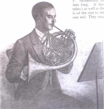 Aubrey Brain (Music and Youth Magazine, January 1928)