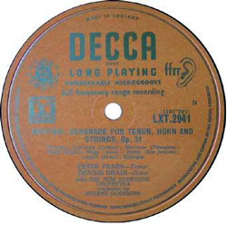 Decca LXT 2941